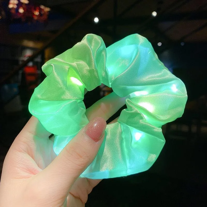 2021 Colorful Led Scrunchy Hair Bands