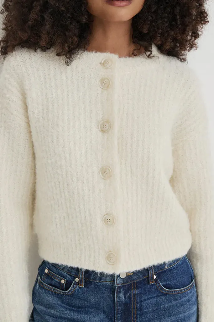 4th & Reckless - Kinsley Cardigan - Cream