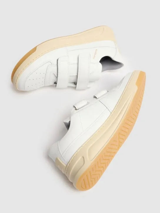 Acne Studios   Steffey leather low top sneakers 