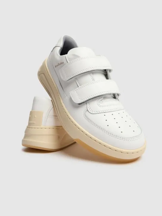 Acne Studios   Steffey leather low top sneakers 