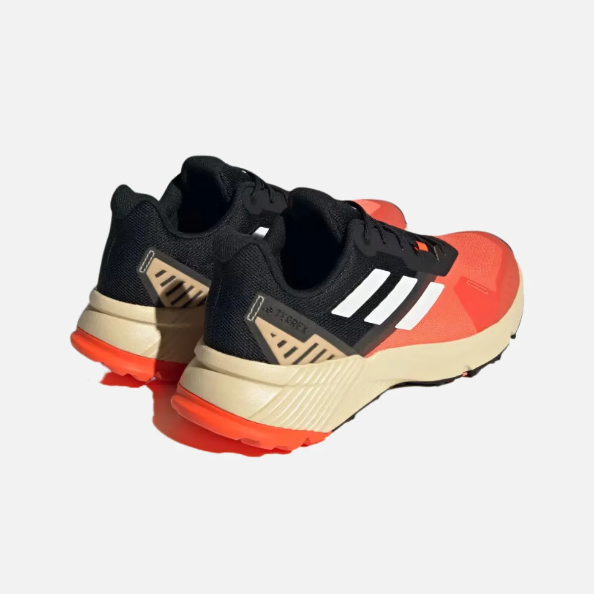 Adidas Terrex Soulstride Trail Men's Running Shoes -Impact Orange/Cloud White/Core Black