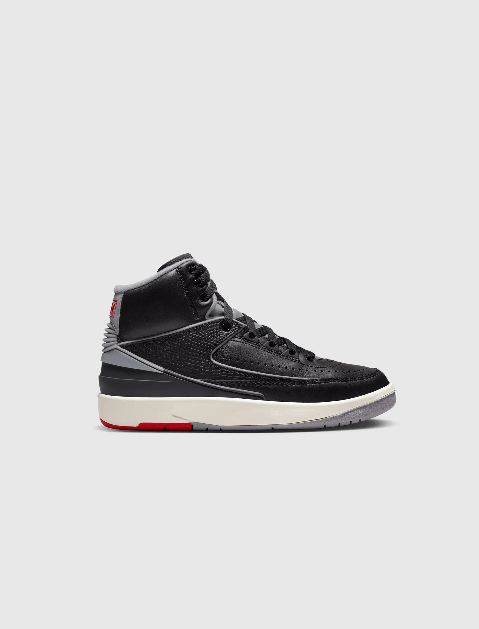 AIR JORDAN 2 RETRO "BLACK CEMENT" GS