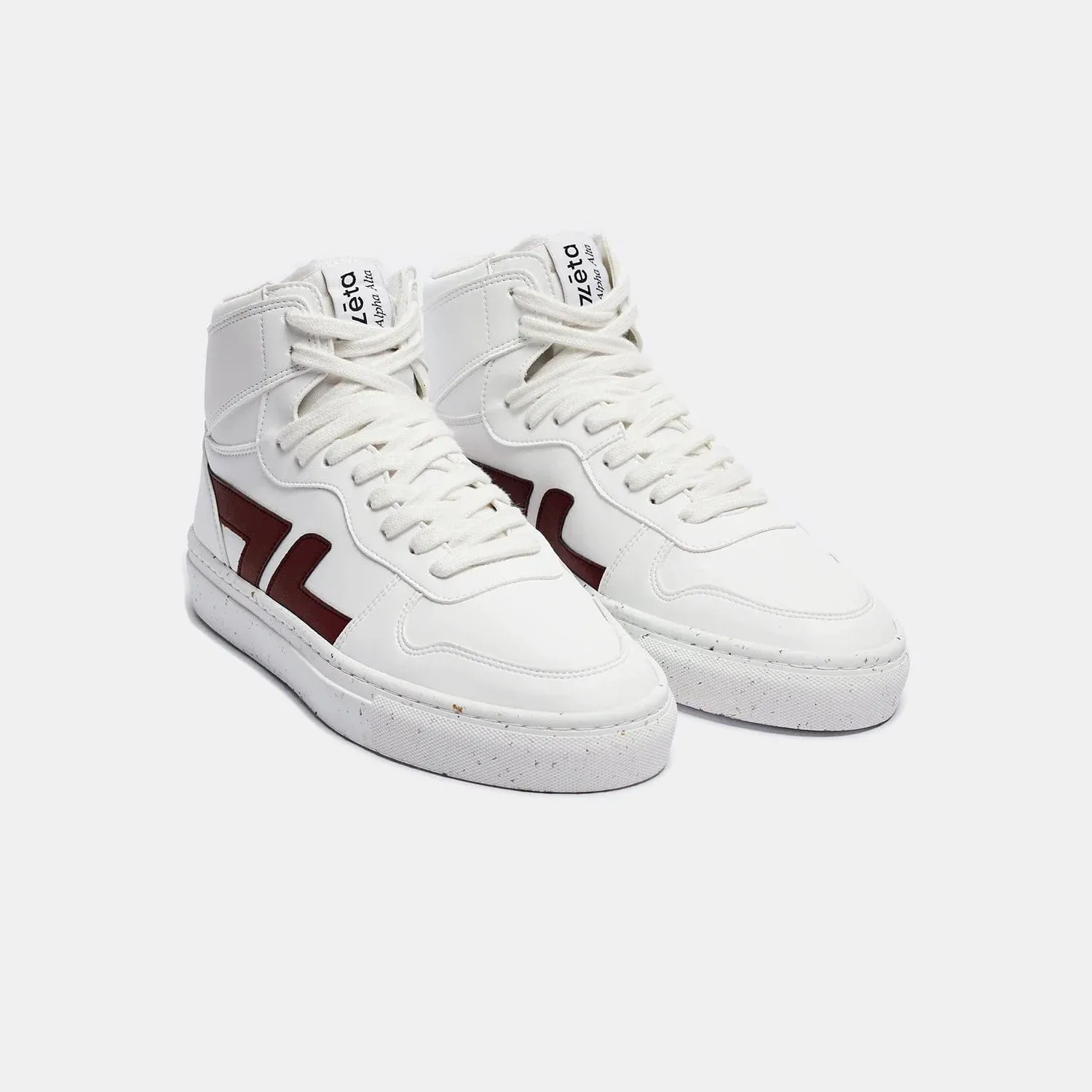 Alta High Top Vegan Sneakers | Burgundy