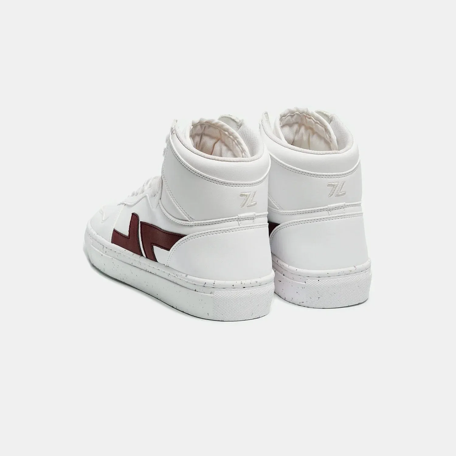 Alta High Top Vegan Sneakers | Burgundy