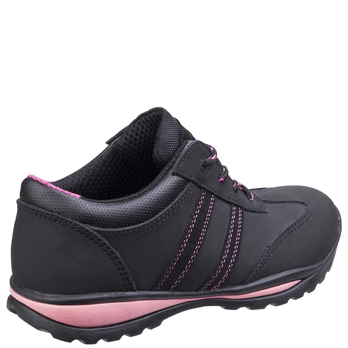 Amblers Safety FS47 Safety Trainer S1 Black/Pink