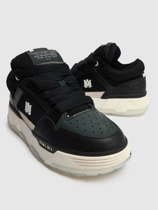 Amiri   MA-1 leather low top sneakers 