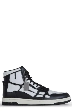 Amiri Skel High Top Lace-Up Sneakers