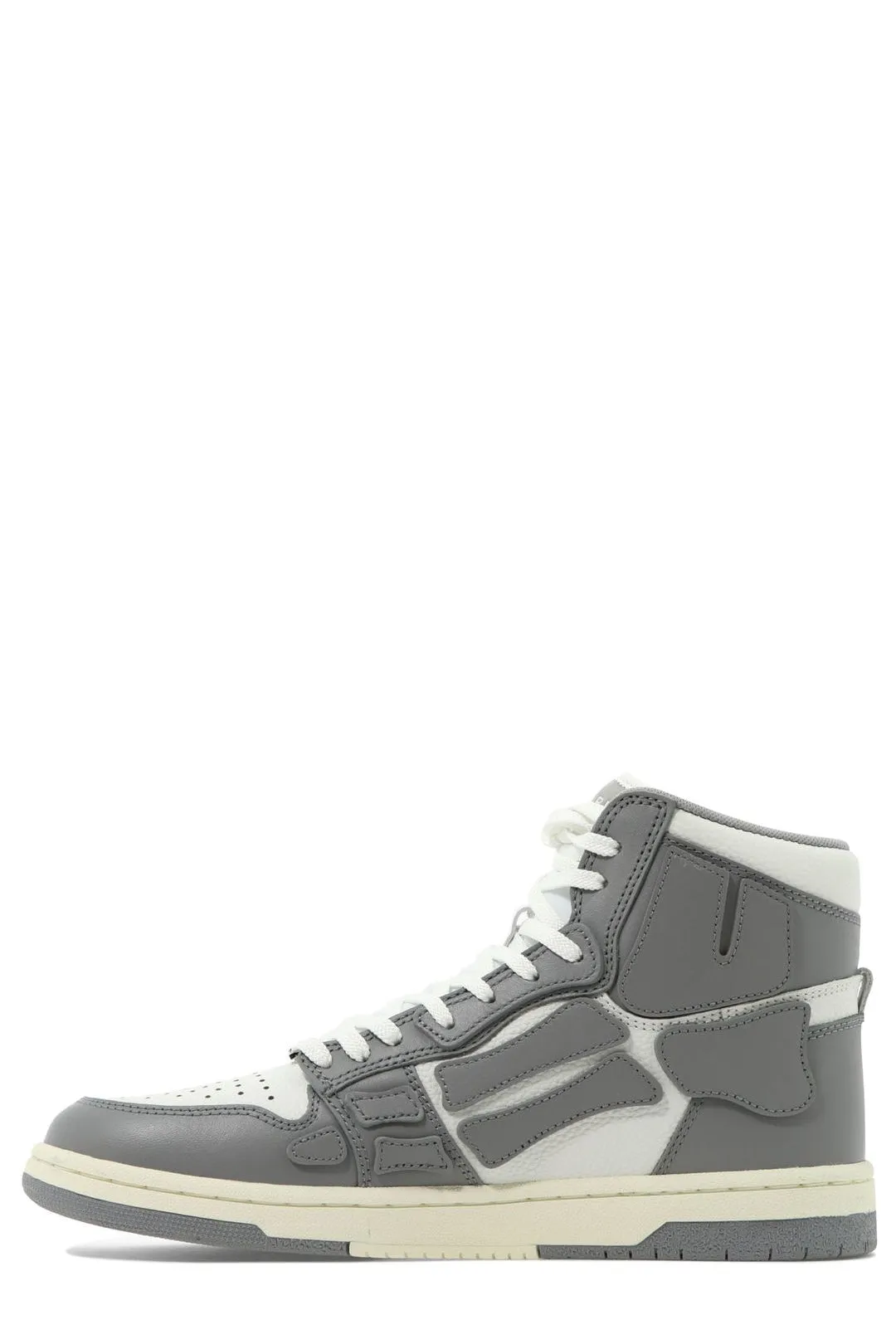 Amiri Skel High-Top Panelled Sneakers