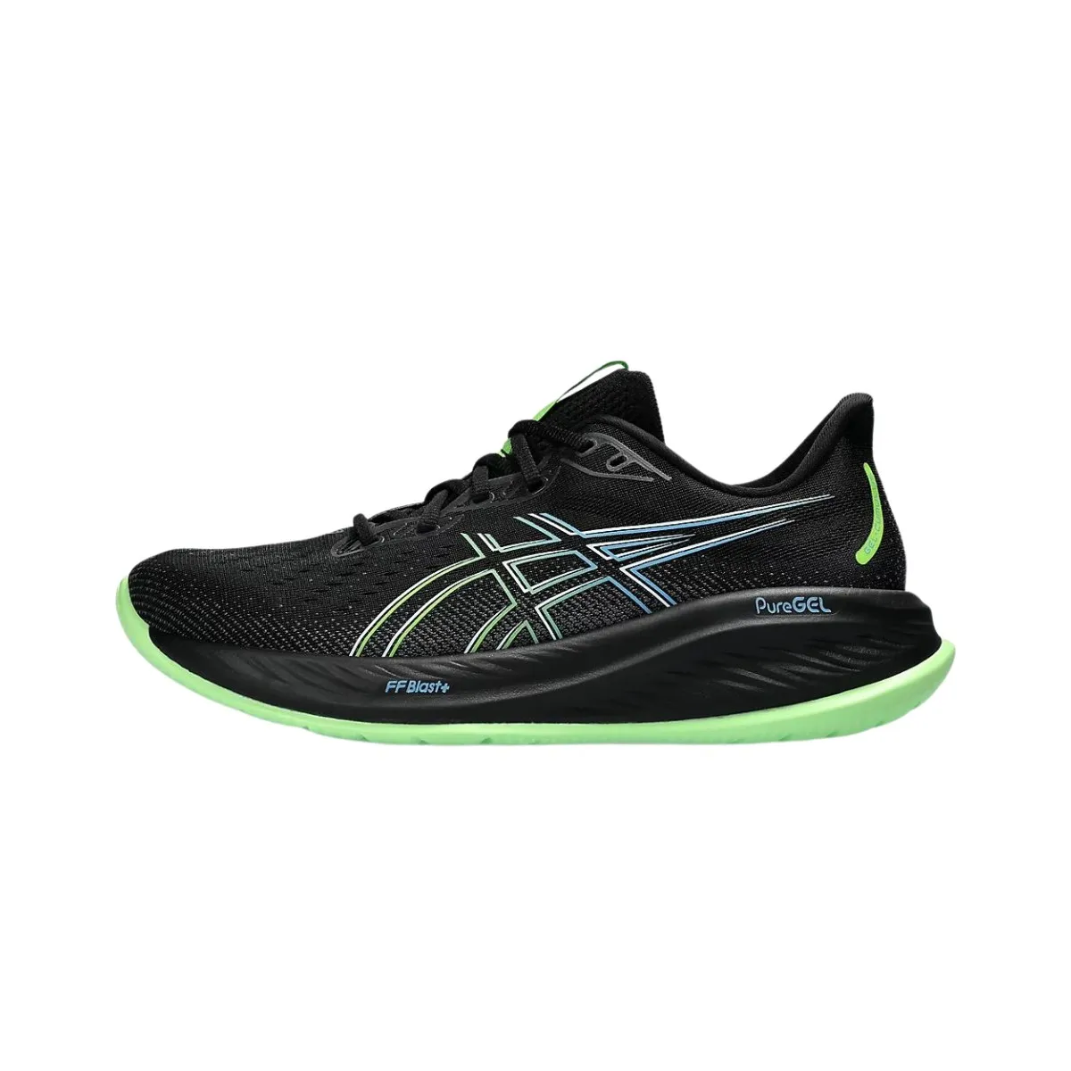 Asics Gel-Cumulus 26 Black Green AW24 Shoes