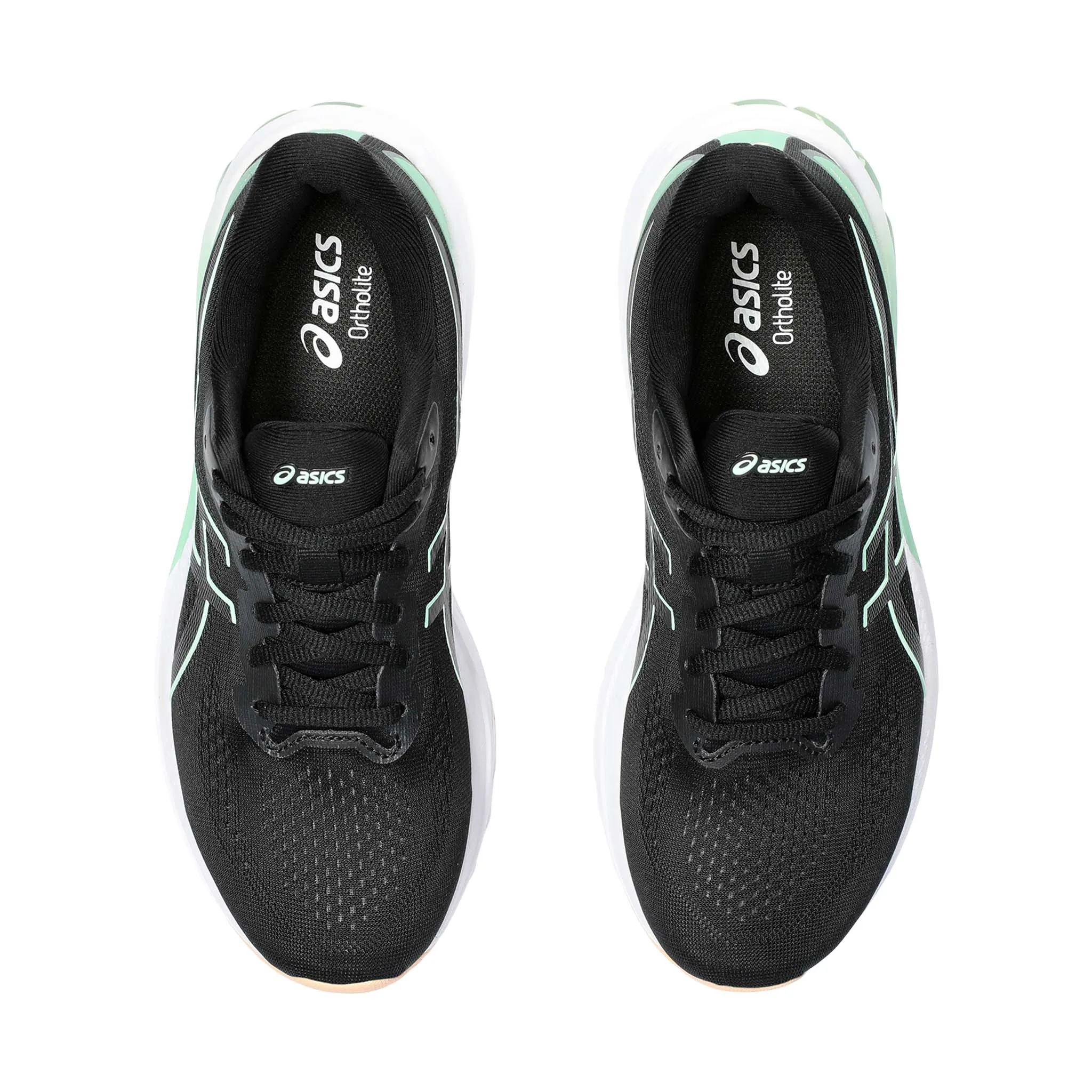 Asics | Women's GT-1000 12 Running Shoes - Black/Mint Tint