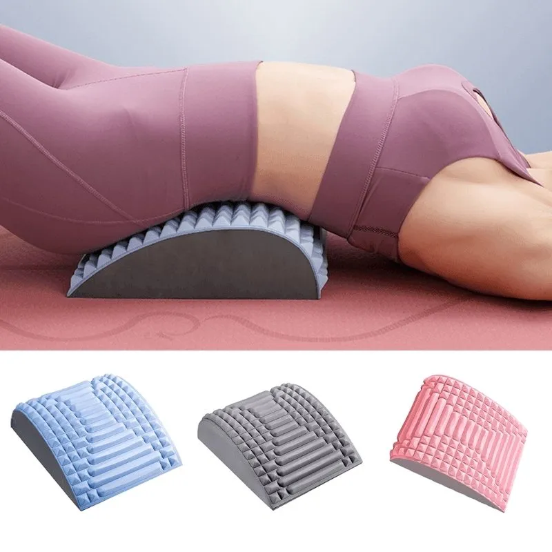 Back Stretcher Pillow -  Back Massager For Back Pain Relief, Lumbar Support, Spinal Stenosis, Neck Pain, and Support for prolonged Sitting