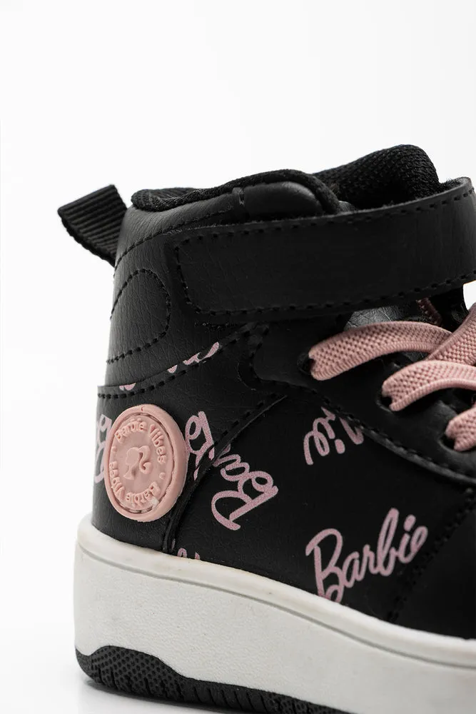 Barbie High Top Sneaker Black