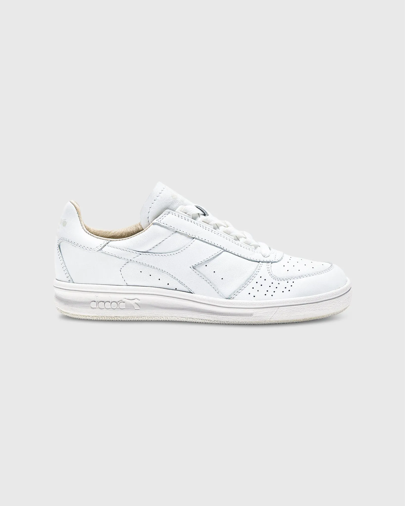 B.Elite H Italia Sport Sneaker in White/White