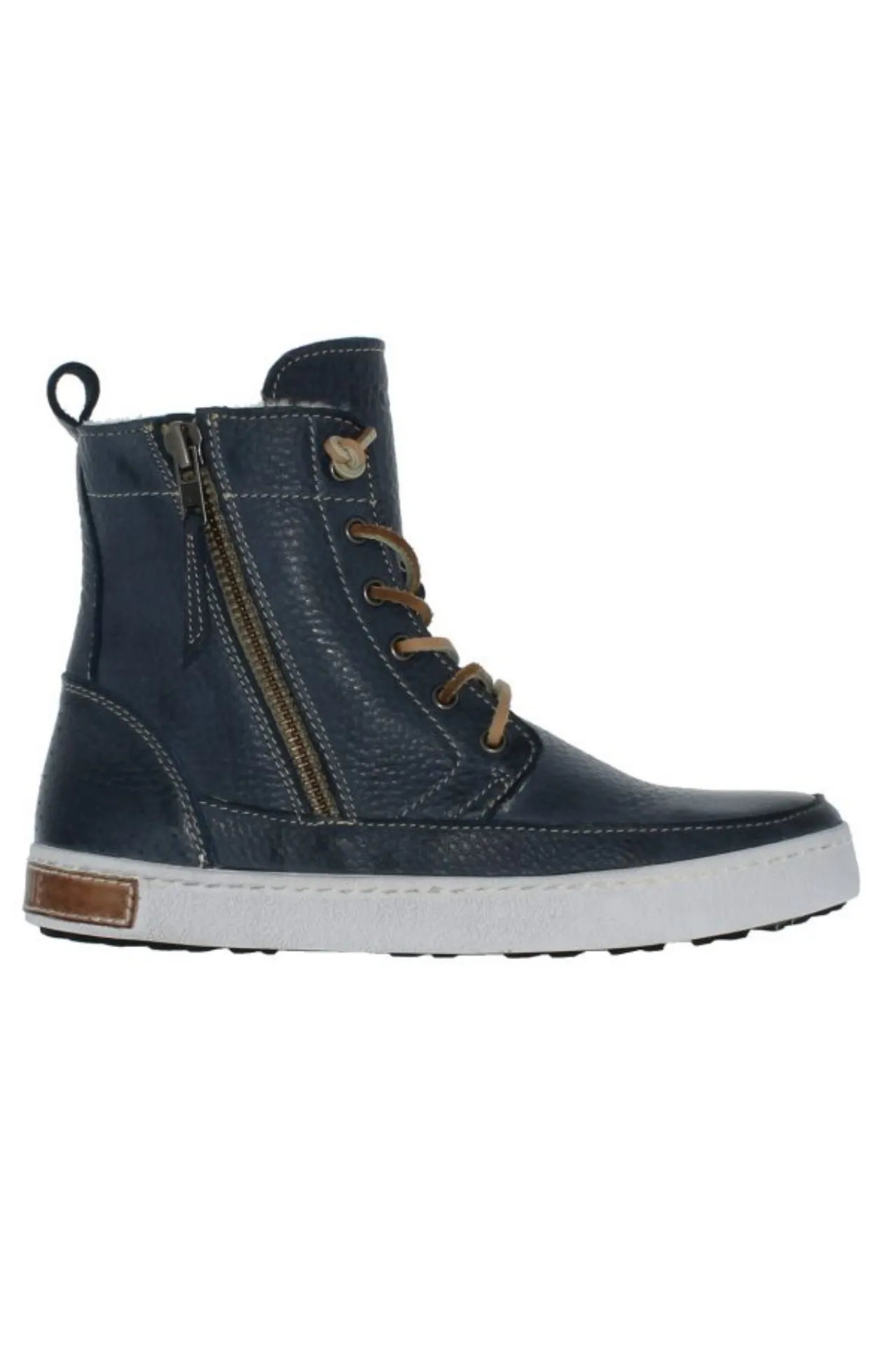 Blackstone Indigo Lace-Up Boot