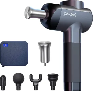 BOB AND BRAD X6 Pro Massage Gun Deep Tissue Percussion with Metal Head for Cold or Heat Therapy (OPEN BOX)