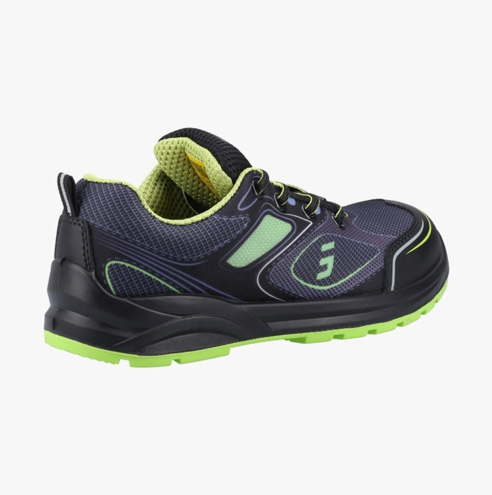 CADOR S1P Mens Safety Trainers Green