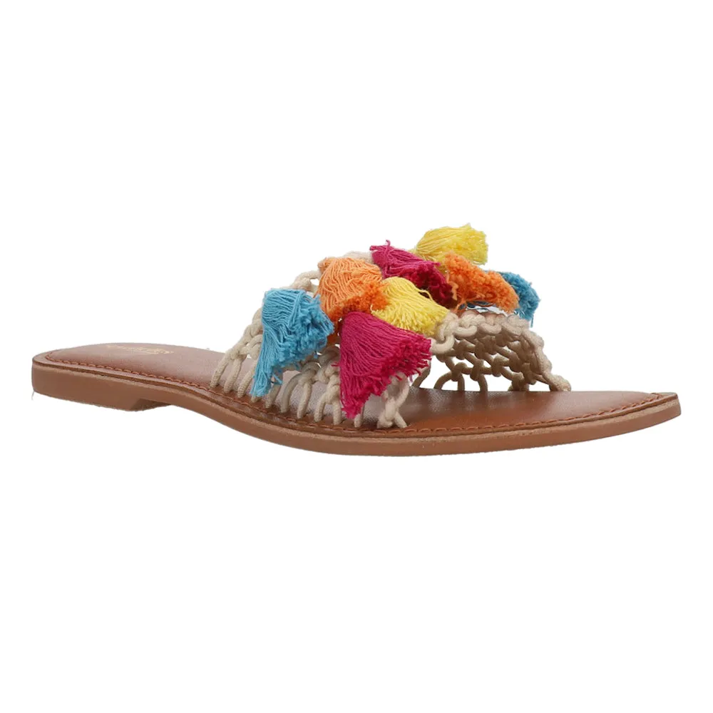 Camellia Slide Sandals