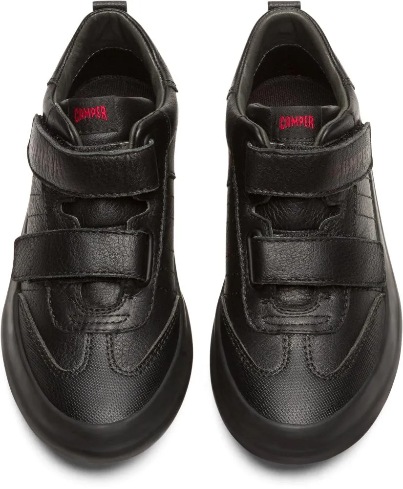 Camper Boy's Pursuit Mid Black Leather (Sizes 30-34)