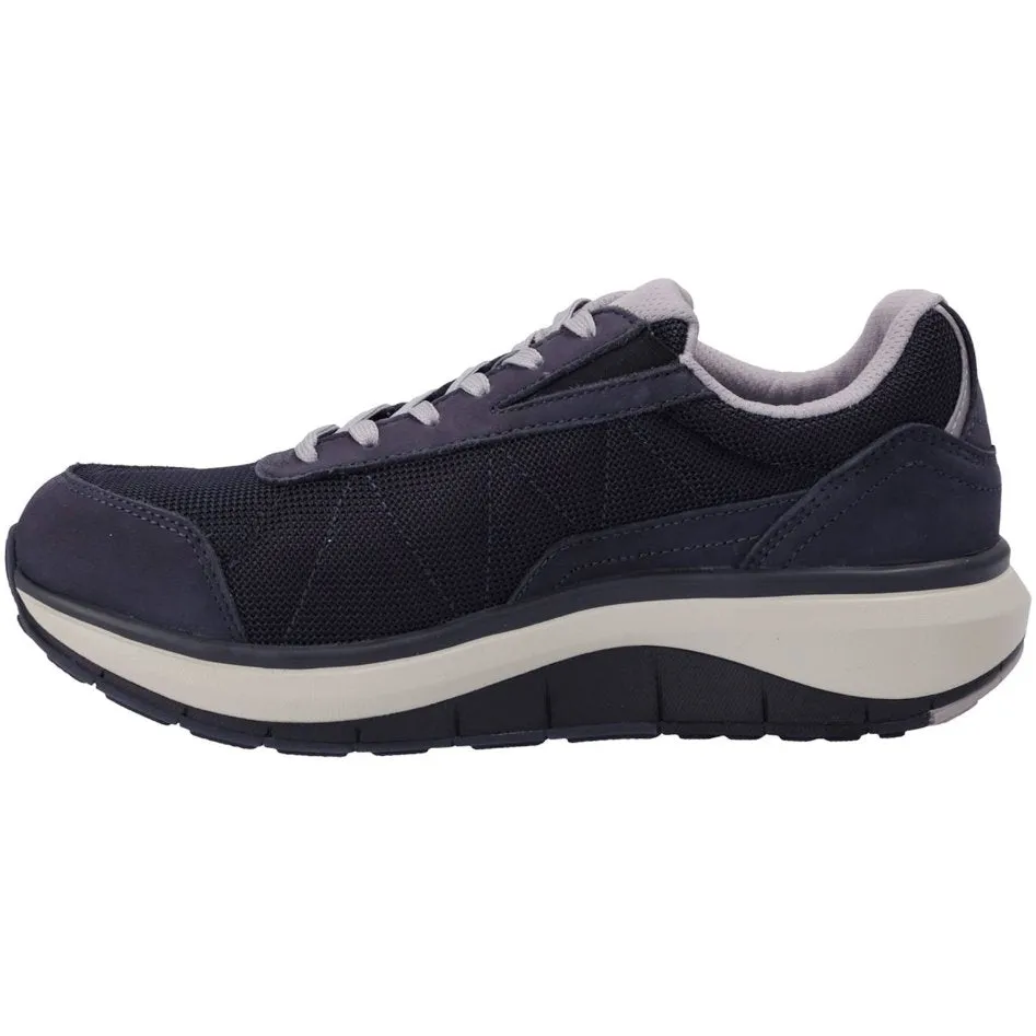 Cancun Men's Leather & Mesh Men's Extra Wide Trainers