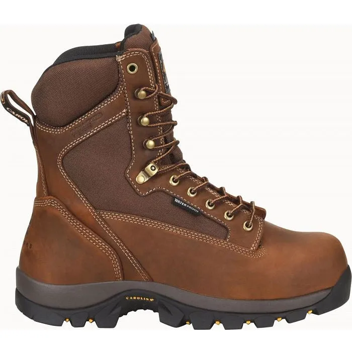 Carolina Men's Forrest 8" Soft Toe WP Insulated Work Boot -Brown- CA4015