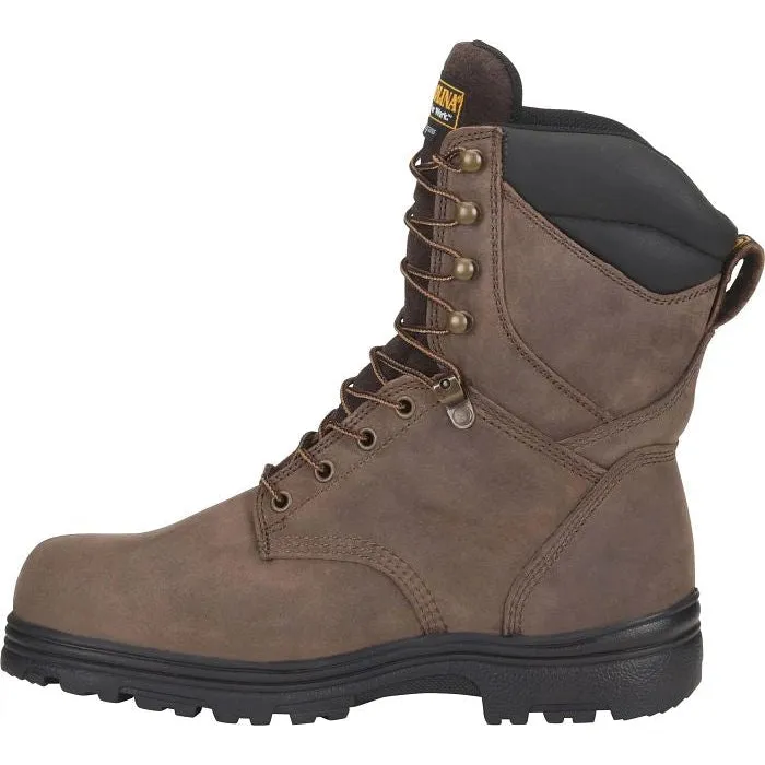 Carolina Men's Surveyor 8" Insulated Waterproof Work Boot -Brown- CA3034