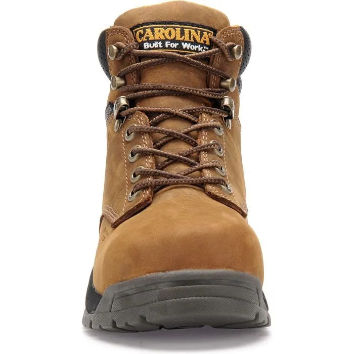 Carolina Women's Raleigh 6" Comp Toe WP Slip Resist Work Boot -Brown- CA1620