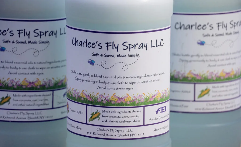 Charlee's Fly Spray Four (4) Pack