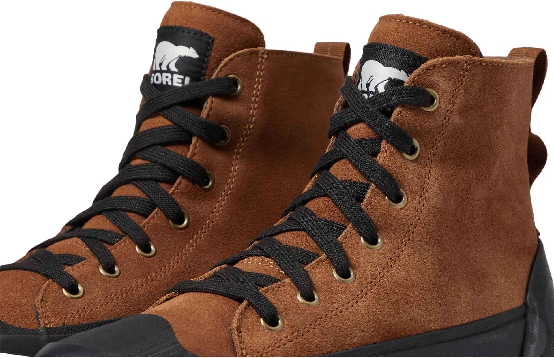 Cheyanne Metro II Sneaker WP SOREL Lace-Up Boot in Velvet Tan/Black