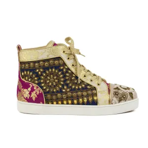 Christian Louboutin x Sabyasachi Limited Edition High Top Sneakers