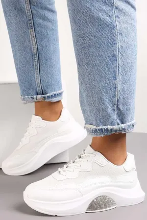 Chunky Diamante Sole Detail Trainers