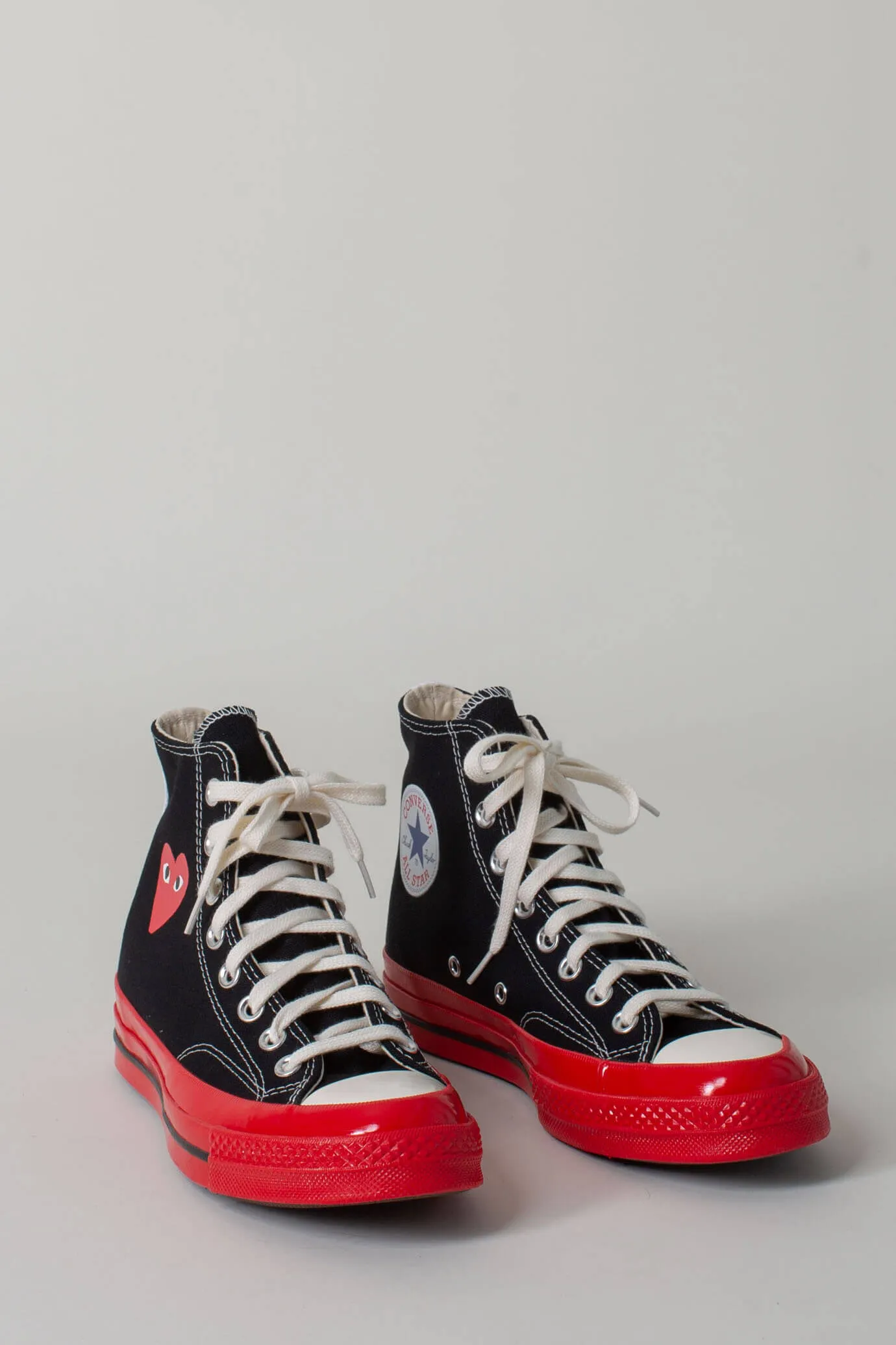 Converse CDG Play High Red Sole