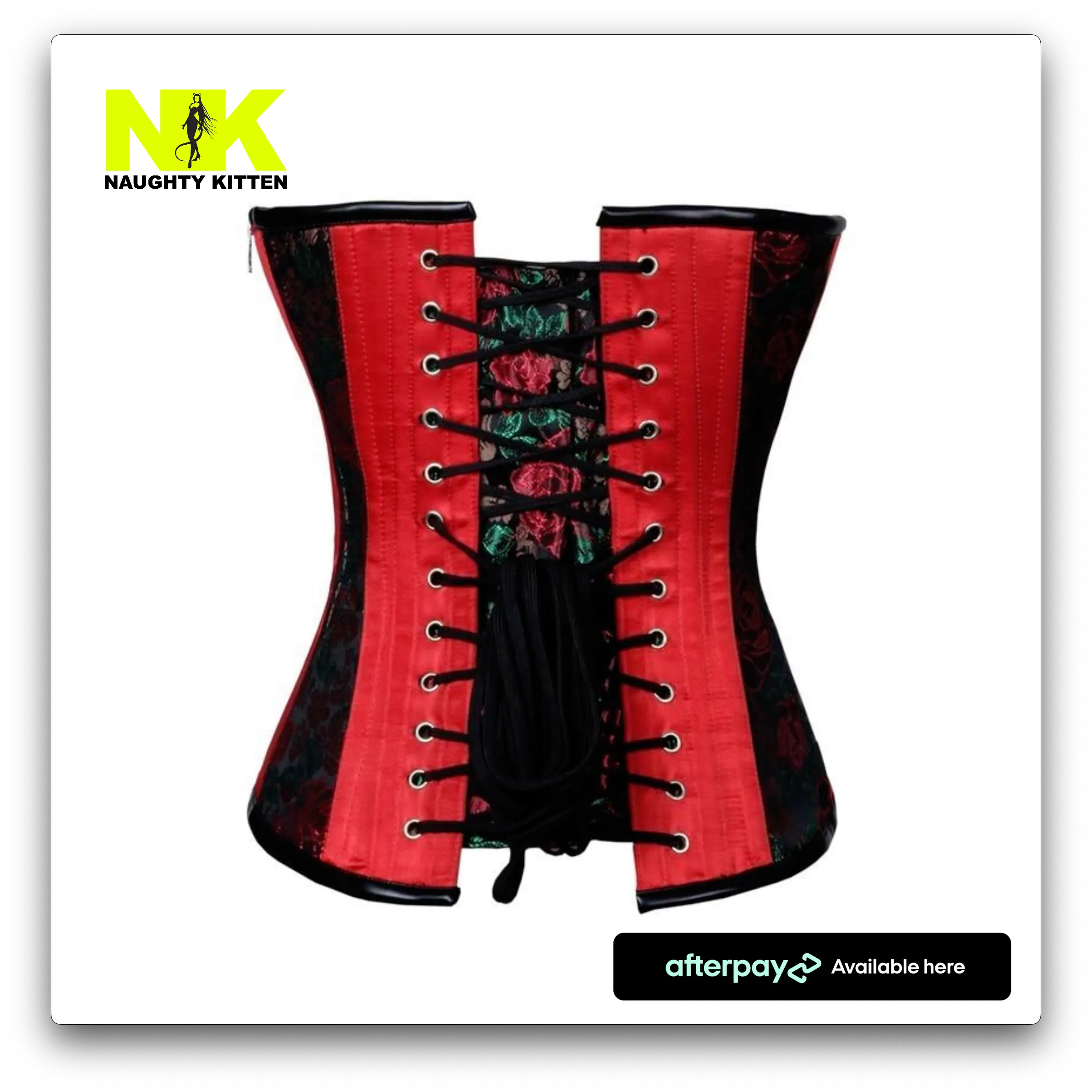 Crimson Rose Deluxe Corset