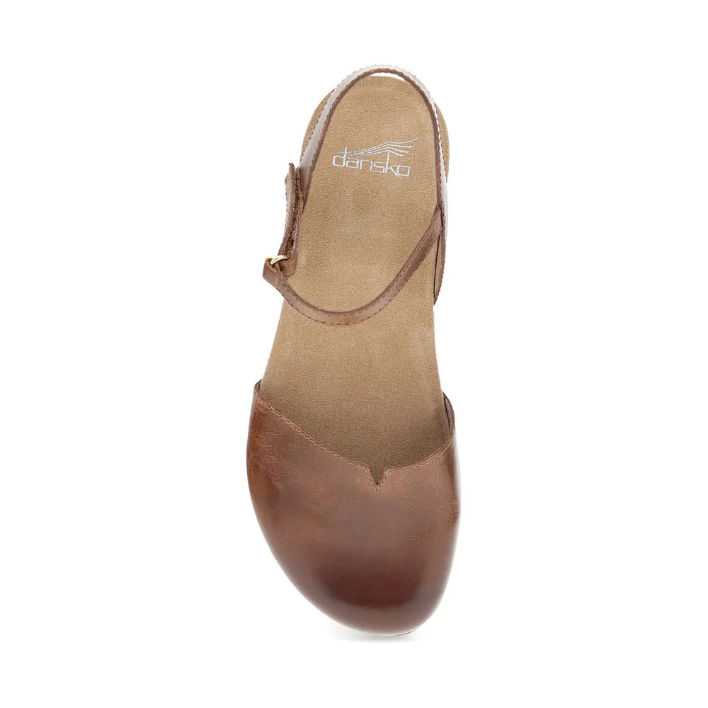 DANSKO ROWAN TAN LEATHER - WOMENS