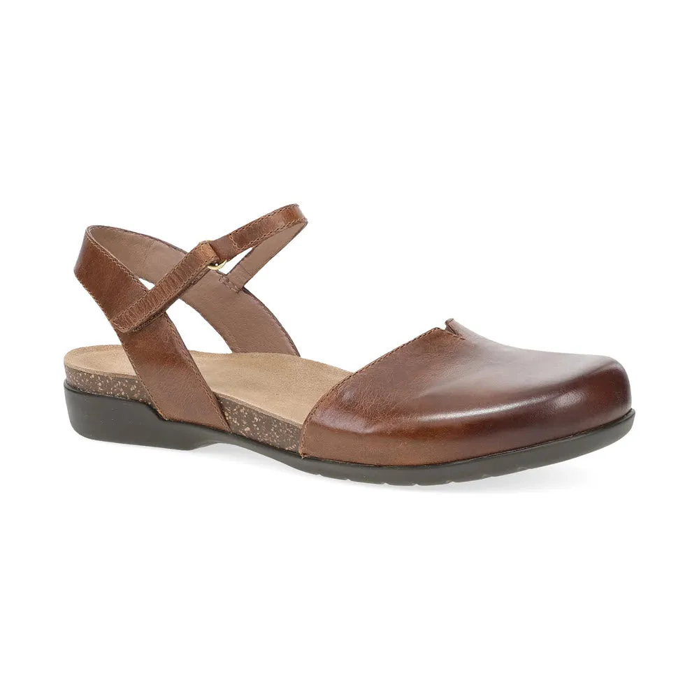 DANSKO ROWAN TAN LEATHER - WOMENS