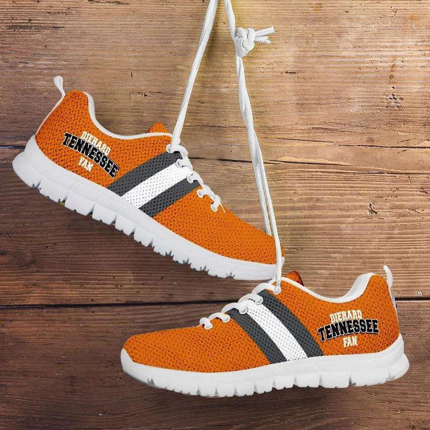 Diehard Tennessee Fan Mesh Fabric Running Shoes