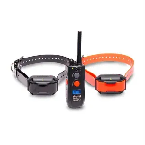 Dogtra Super-x 1 Mile 2 Dog Remote Trainer Black - Orange