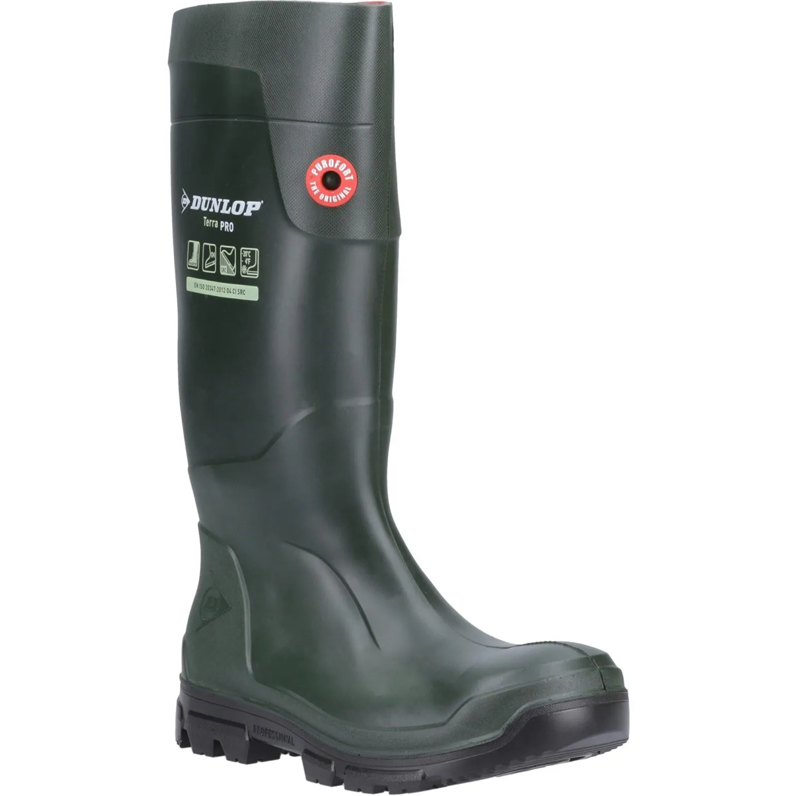 Dunlop TerraPro Full Safety Wellington Boots