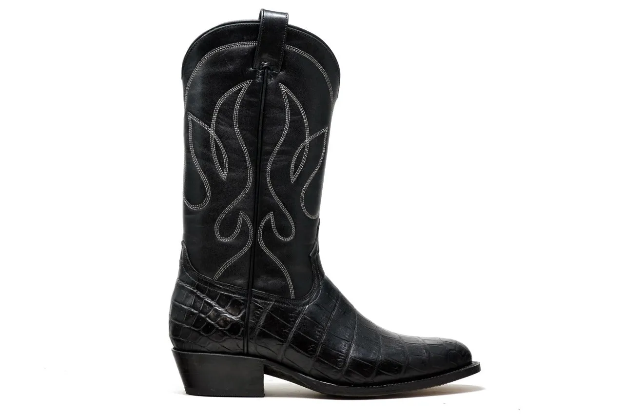 Durango Boots V4 Black "in a while Crocodile"