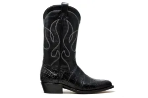 Durango Boots V4 Black "in a while Crocodile"