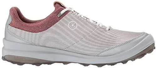 ECCO Women's Biom Hybrid 3 Gore-Tex Golf Shoe White/Black Transparent Yak Leather 41 M EU (10-10.5 US)