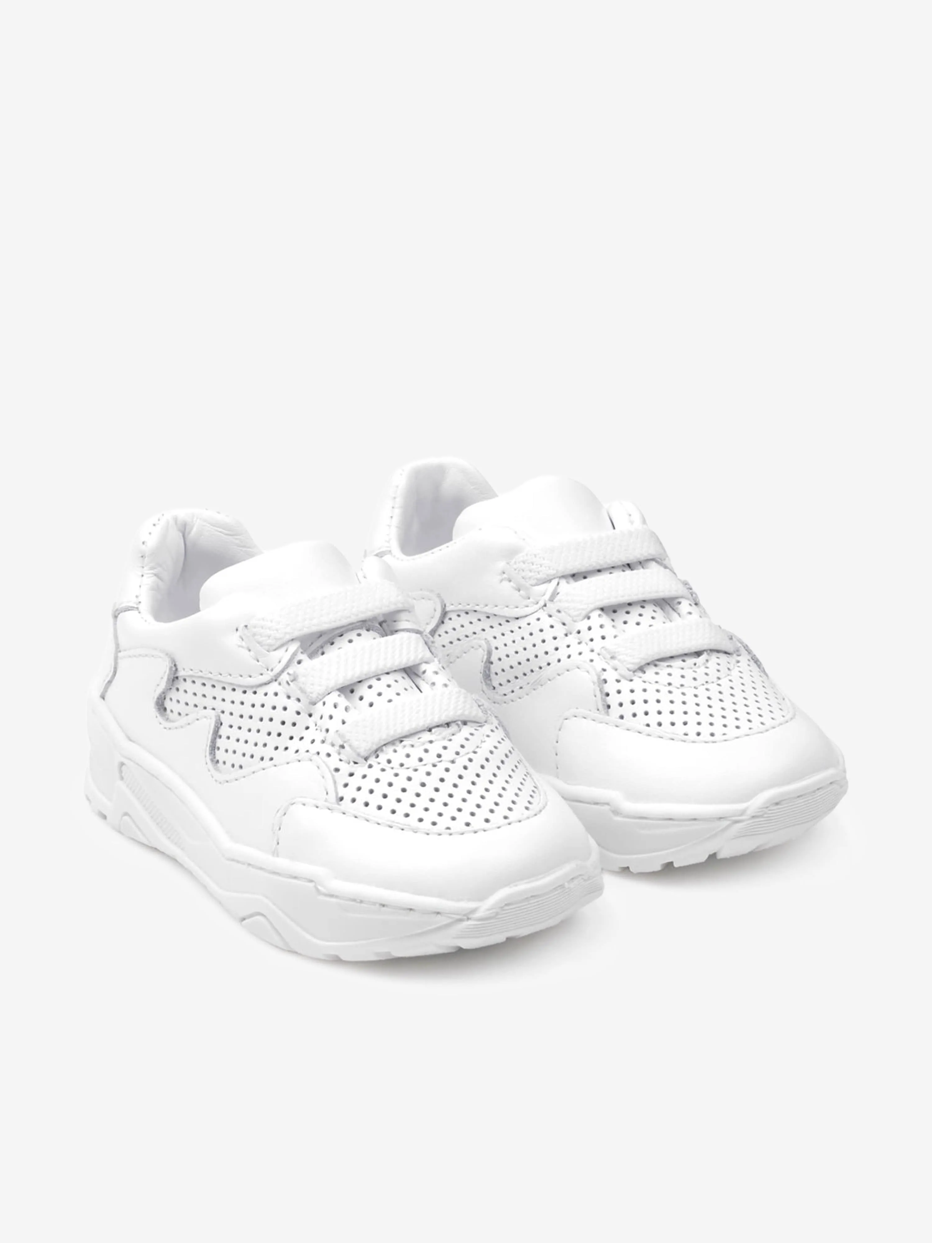 Emporio Armani Kids Trainers - Leather Trainers