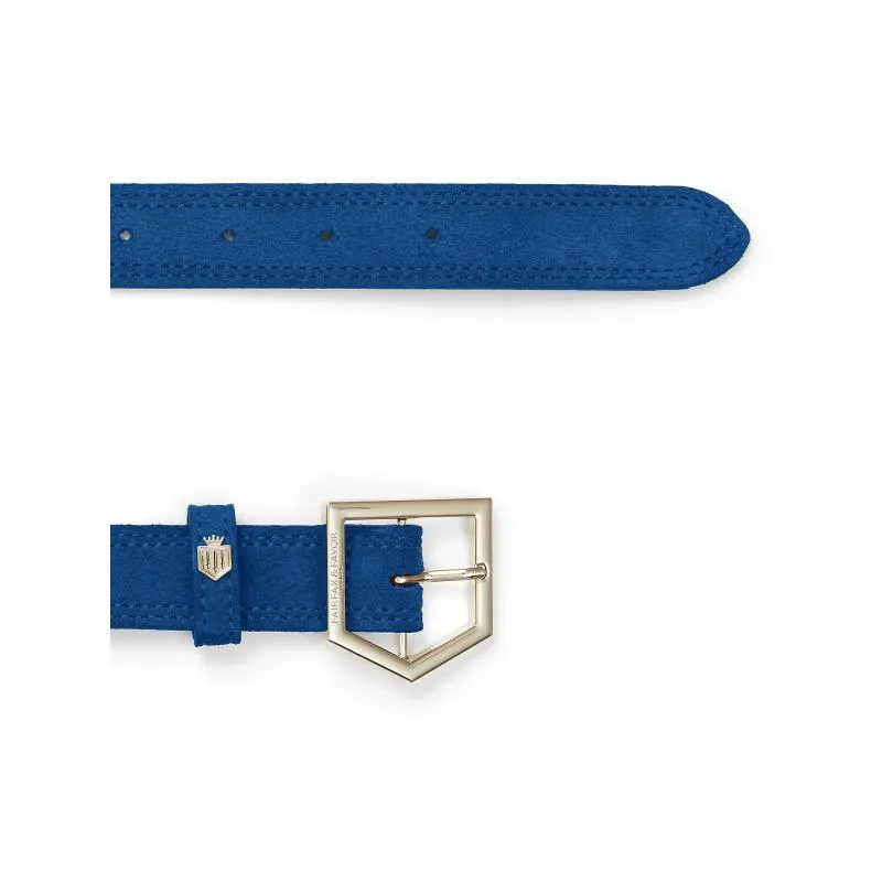 Fairfax & Favor Regina Ladies Belt - Porto Blue