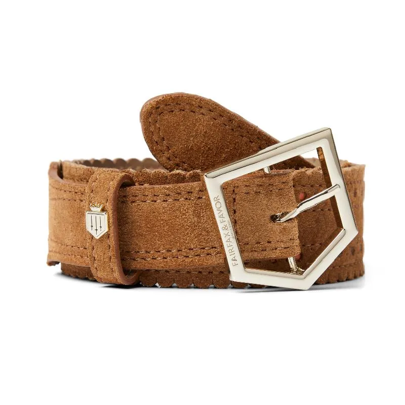 Fairfax & Favor Regina Ladies Belt - Tan