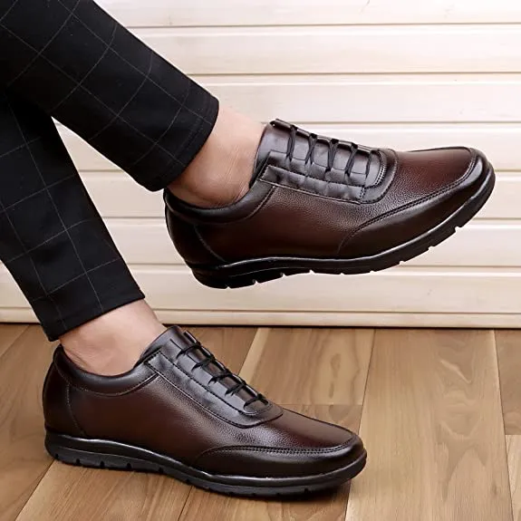 Fashionable Design Formal Lace-up Synthetic Shoes For Men's-JonasParamount