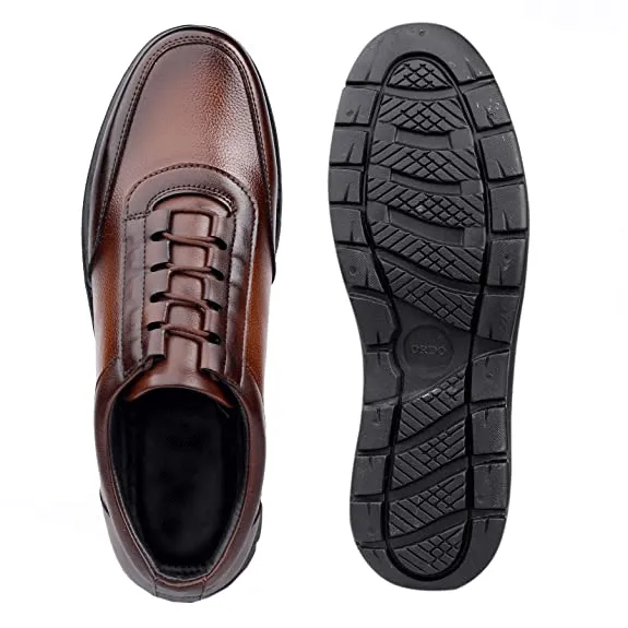 Fashionable Design Formal Lace-up Synthetic Shoes For Men's-JonasParamount