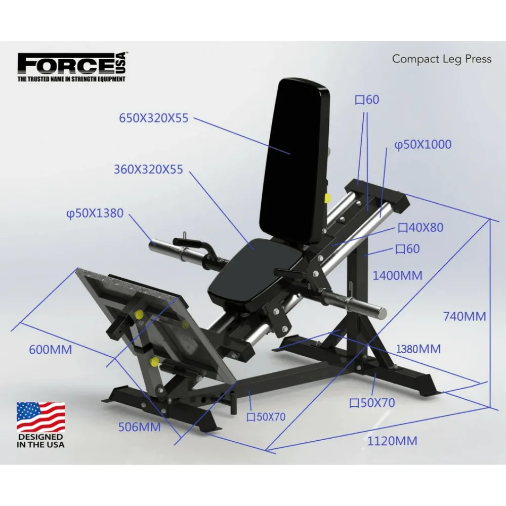 Force USA - Compact Standing Leg Press / Calf Raise Combination