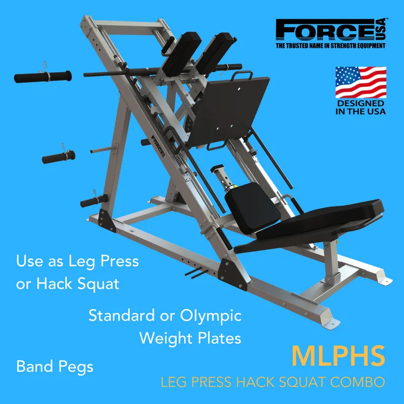 Force USA Monster Ultimate Leg Press Hack Squat Combo