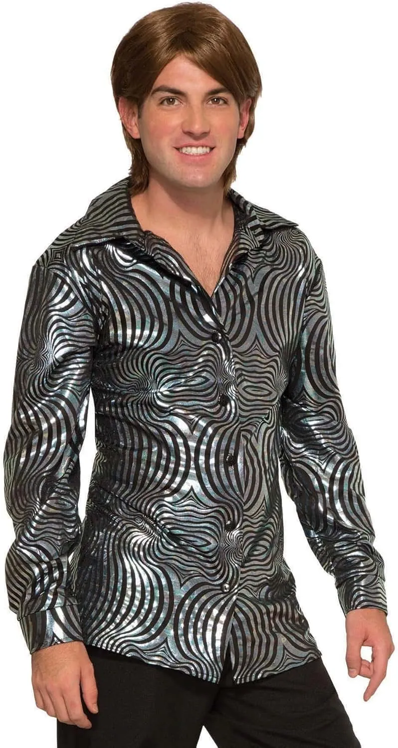 Forum Novelties Men's Disco Boogie Down Shirt