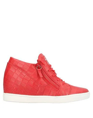 Giuseppe Zanotti Women High-tops & sneakers Red 7 UK