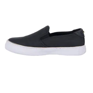 Guess Gbg Los Angeles Gollys Low-Top Sneakers Leather Black Colour For Women